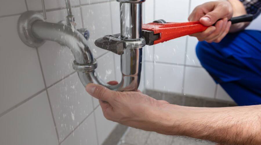 Gas tankless water heater installation in Browning, MT